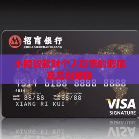 小额贷款对个人征信的影响及应对策略