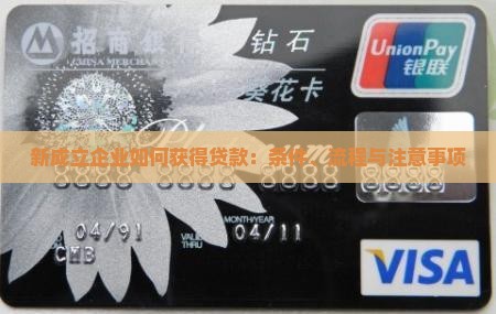 新成立企业如何获得贷款：条件、流程与注意事项