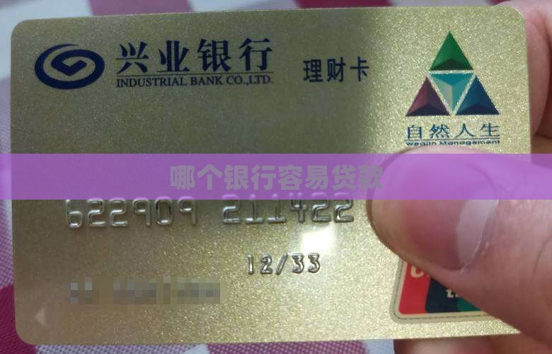 哪个银行容易贷款