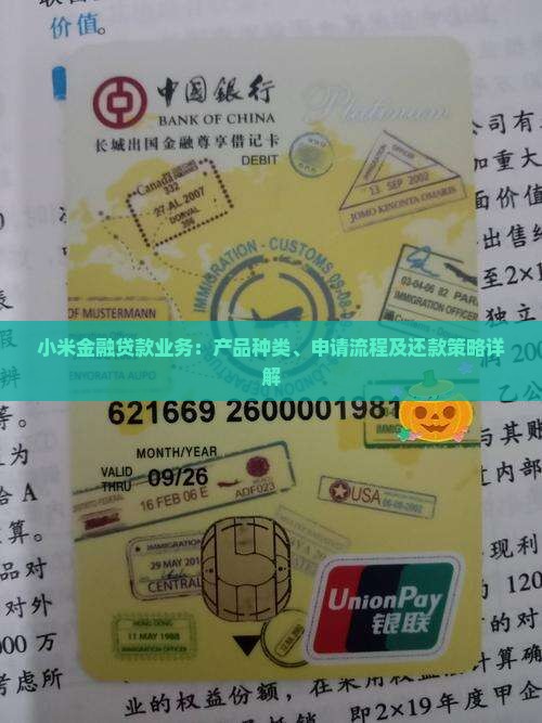 小米金融贷款业务：产品种类、申请流程及还款策略详解