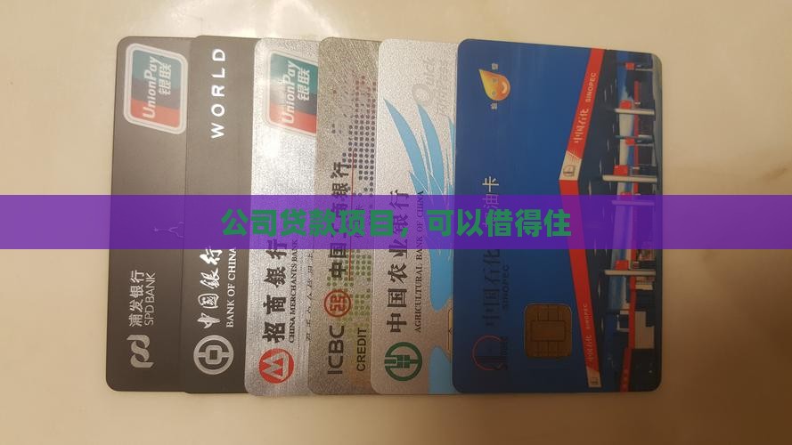 公司贷款项目，可以借得住