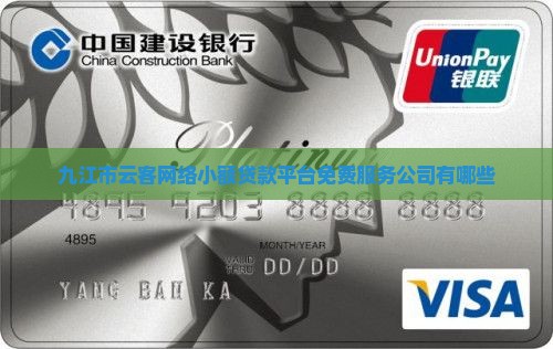 九江市云客网络小额贷款平台免费服务公司有哪些
