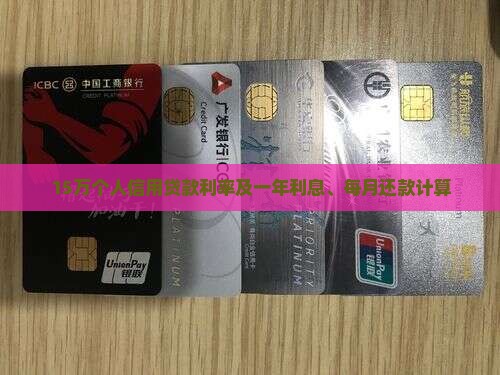 15万个人信用贷款利率