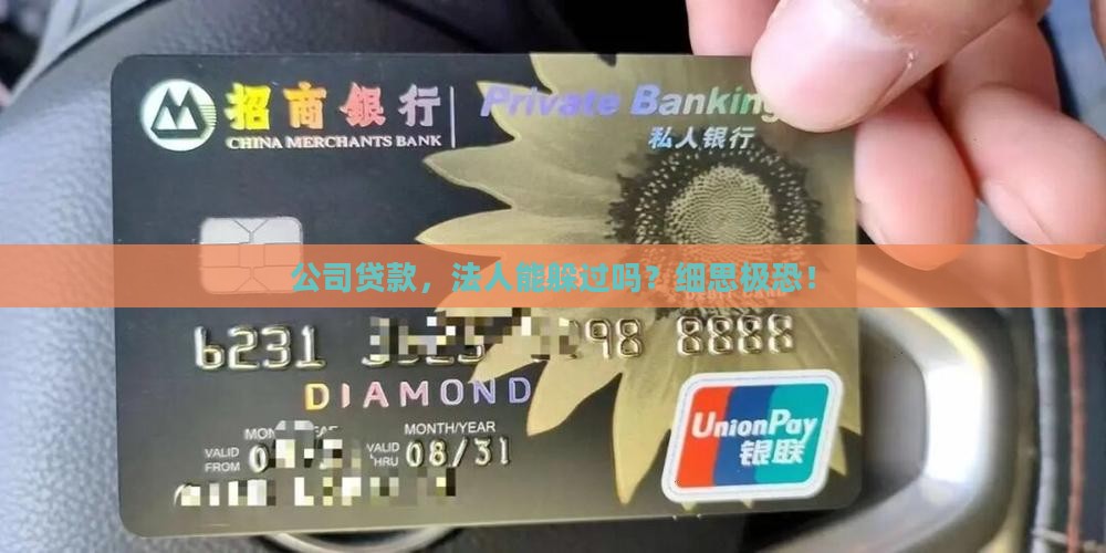 公司可以避开法人贷款吗
