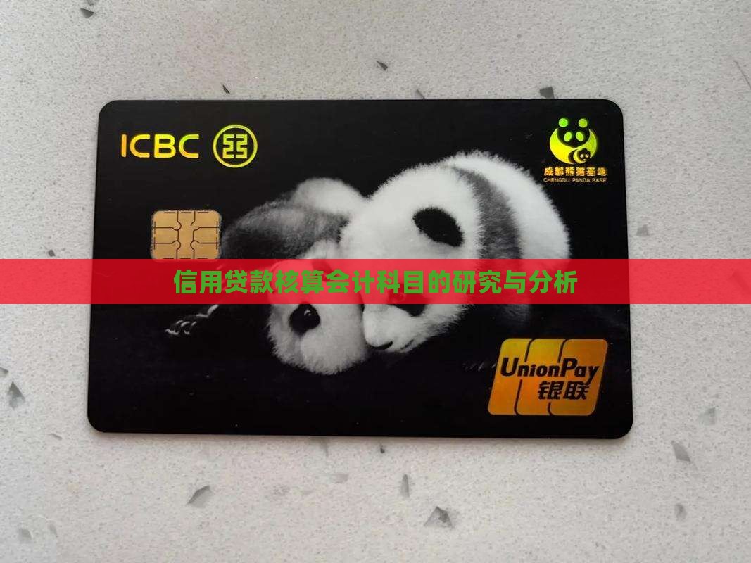 信用贷款核算科目