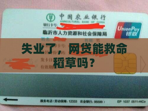 失业可以申请网贷贷款吗