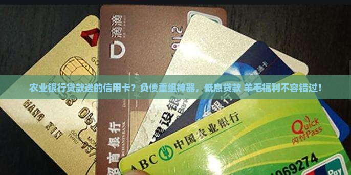 农业银行贷款送的信用卡