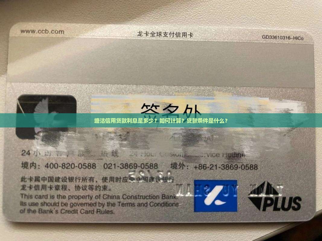 塘沽信用贷款利息