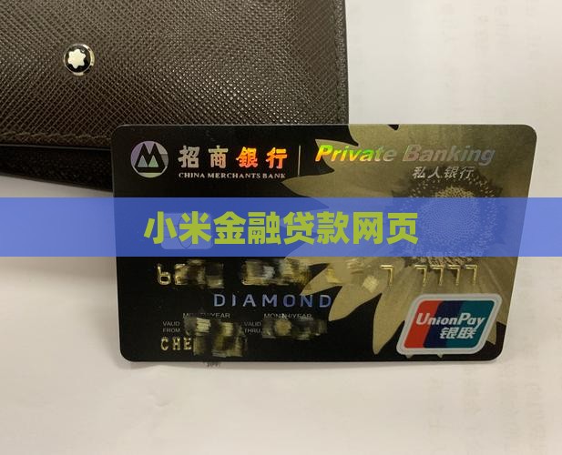小米贷款网页d