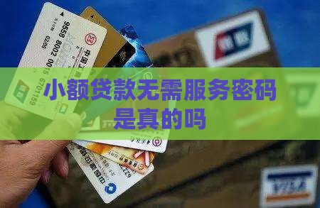 小额贷款无需服务密码