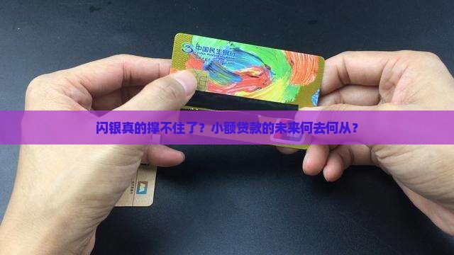 小额贷款闪银倒闭了吗