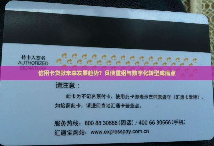 信用卡贷款未来发展趋势