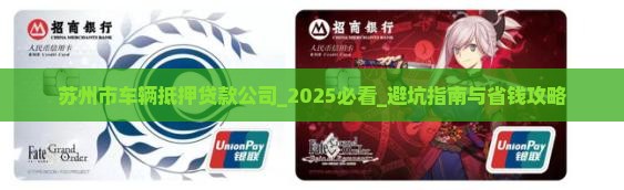 苏州市车辆抵押贷款公司