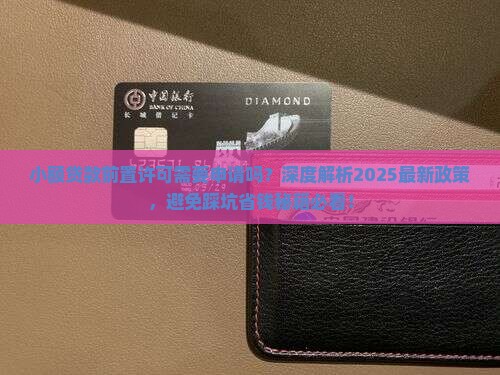 小额贷款前置许可
