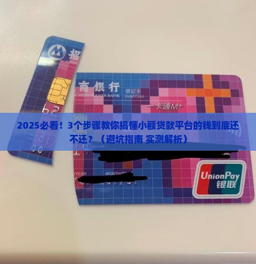 小额贷款平台的钱用还吗