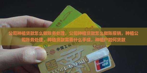 公司种植贷款怎么做账 公司种植贷款怎么做账