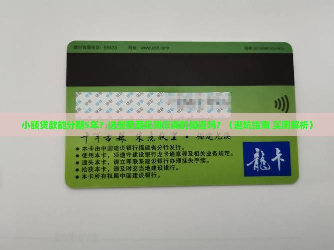 小额贷款能分期多少年