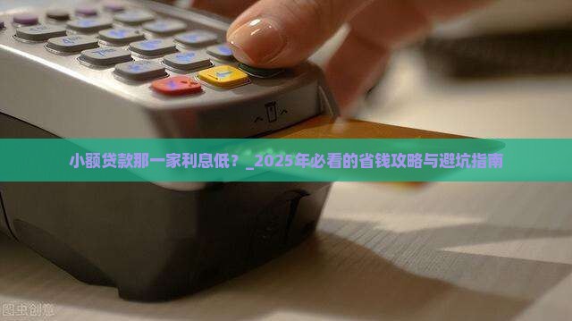 小额贷款那一家利息低