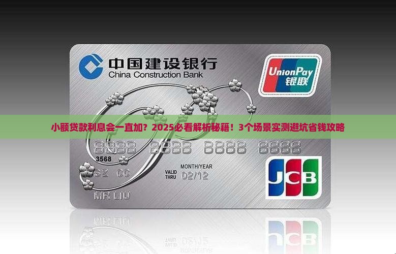 小额贷款利息会一直加