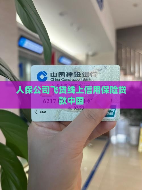 人保公司信用卡贷款