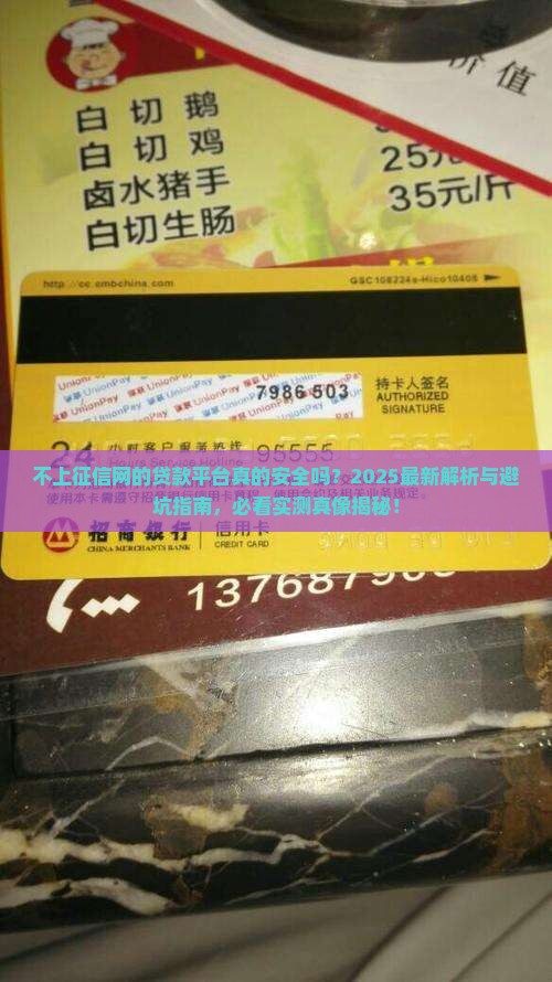 不上征信网的贷款平台