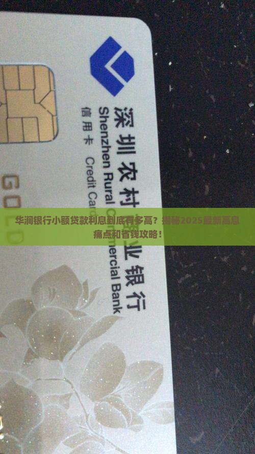 华涧银行小额贷款利息