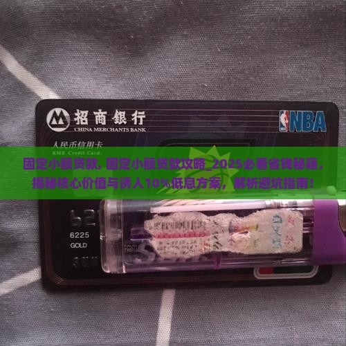 固定小额贷款