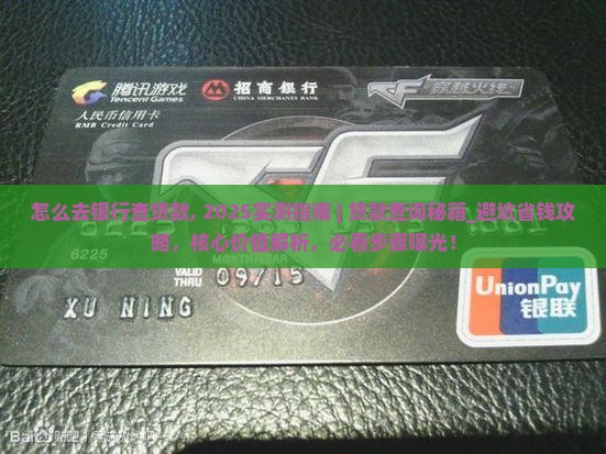 怎么去银行查贷款