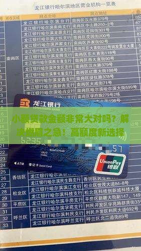 小额贷款金额非常大对吗