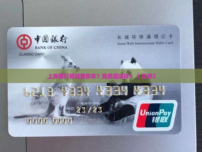 上海银行贷款查京东