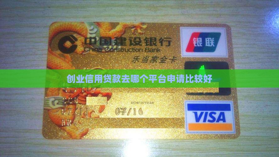 创业信用贷款去哪个平台