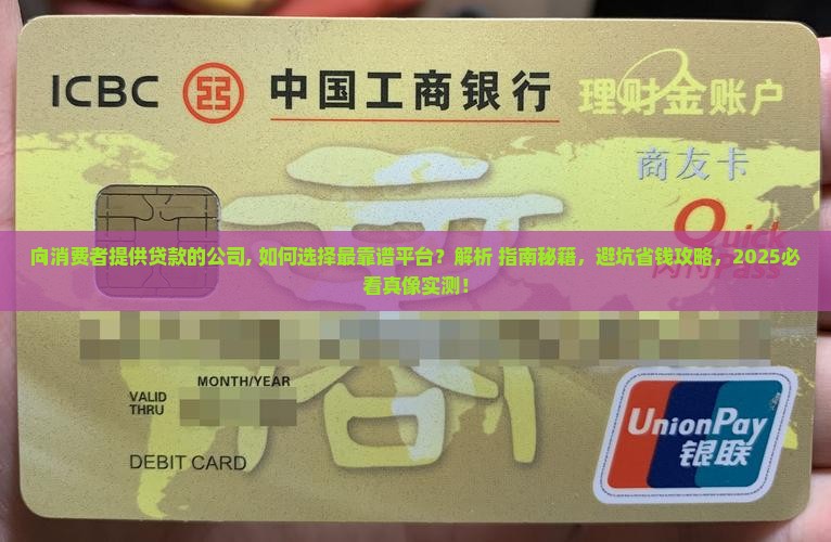 向消费者提供贷款的公司