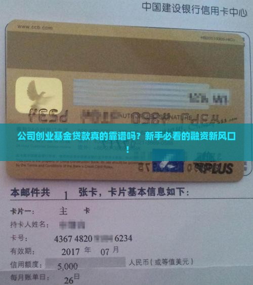 公司创业基金贷款
