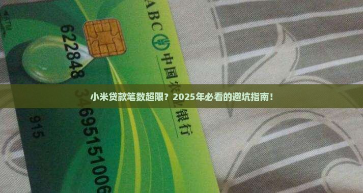 小米贷款笔数超限