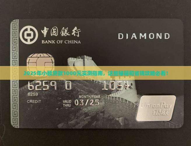 小额贷款app1000简单