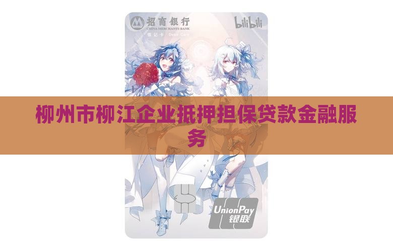 柳州市柳江企业抵押担保贷款金融服务