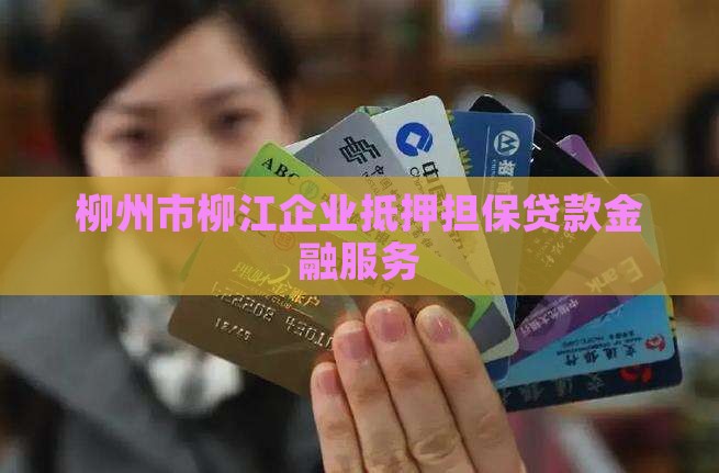 柳州市柳江企业抵押担保贷款金融服务