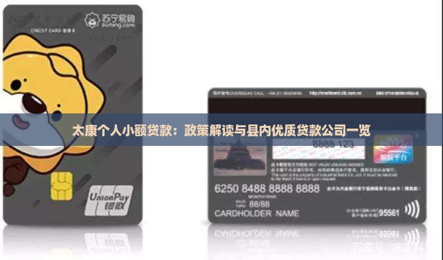太康个人小额贷款：政策解读与县内优质贷款公司一览