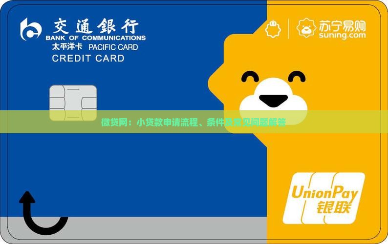 微贷网：小贷款申请流程、条件及常见问题解答