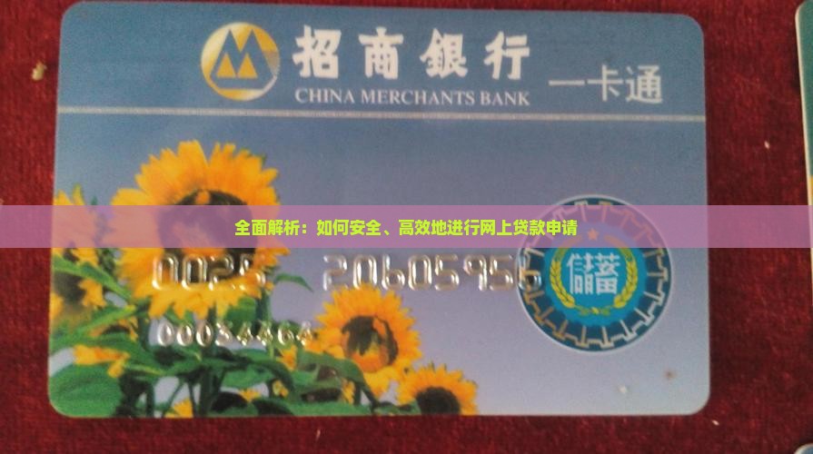 全面解析：如何安全、高效地进行网上贷款申请