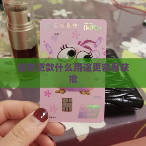 信用贷款什么用途更容易获批