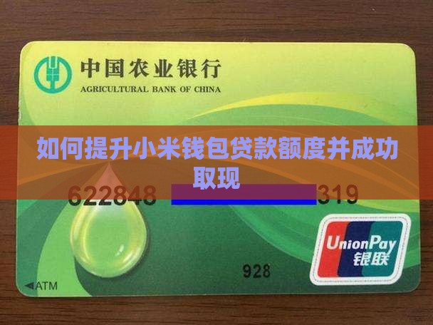 如何提升小米钱包贷款额度并成功取现