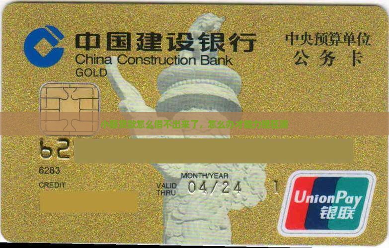 小额贷款怎么借不出来了，怎么办才能力挽狂澜
