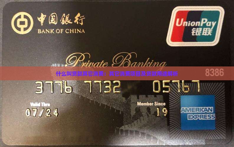 什么叫贷款其它消费：其它消费项目及贷款用途解析