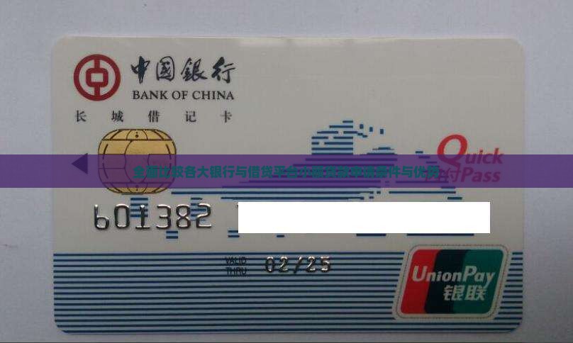 全面比较各大银行与借贷平台小额贷款申请条件与优势
