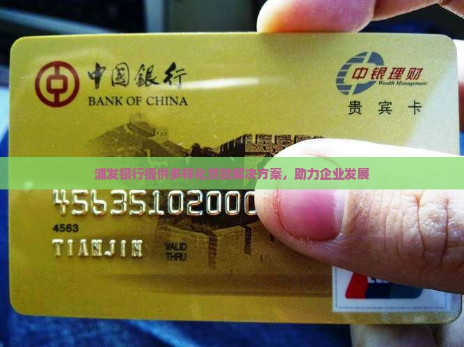 浦发银行提供多样化贷款解决方案，助力企业发展