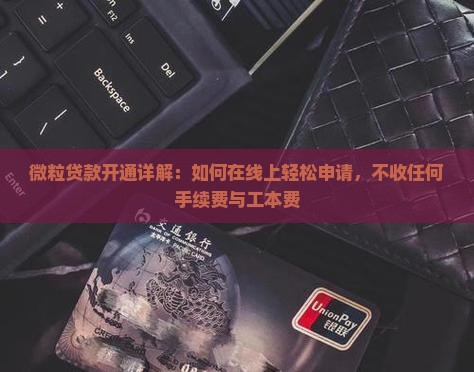 微粒贷款开通详解：如何在线上轻松申请，不收任何手续费与工本费
