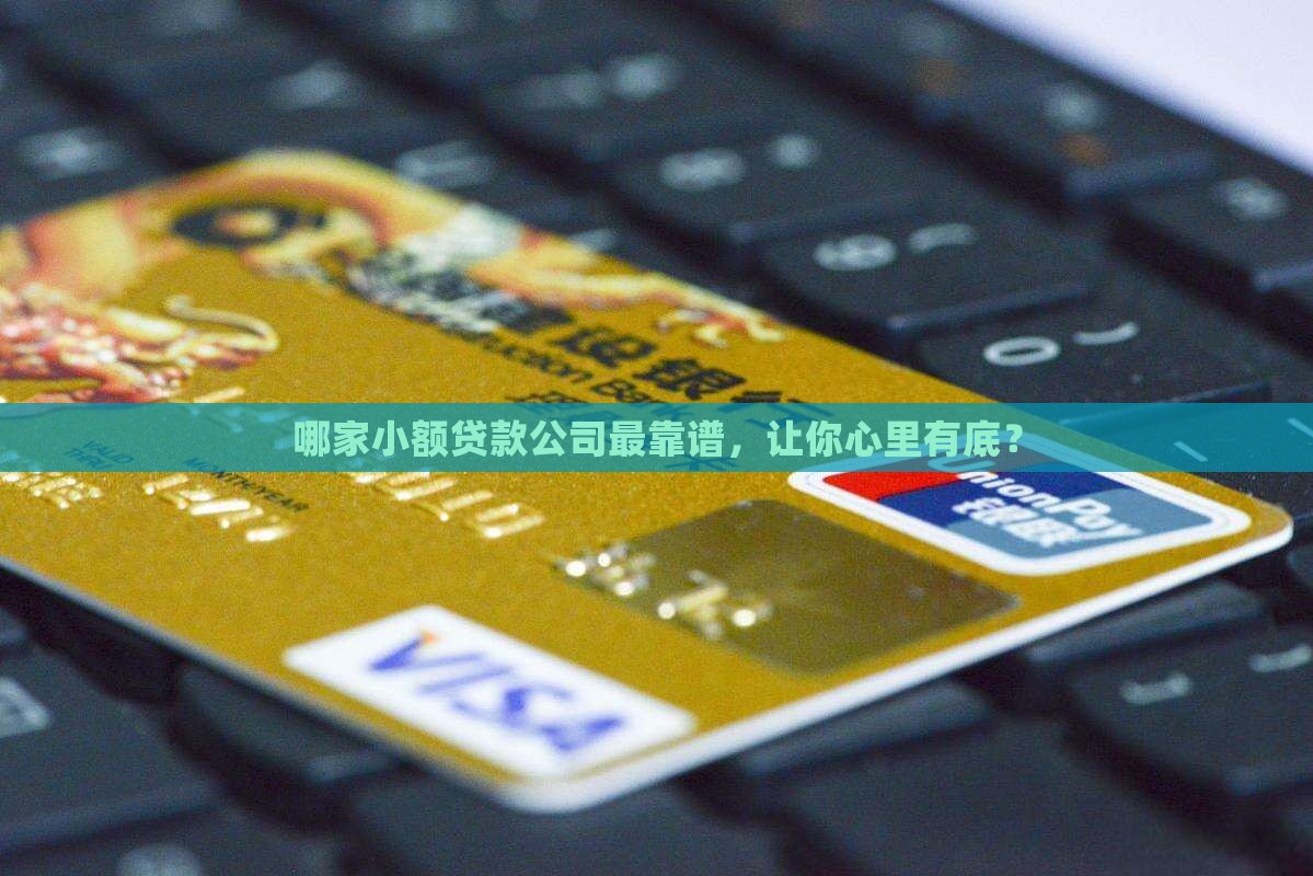 小额贷款哪家公司强