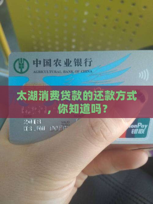 太湖消费贷款怎么还款