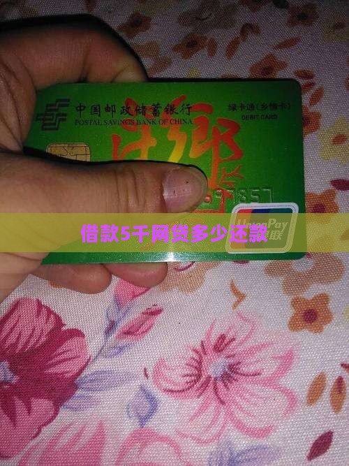 网上贷款5千要还多少钱
